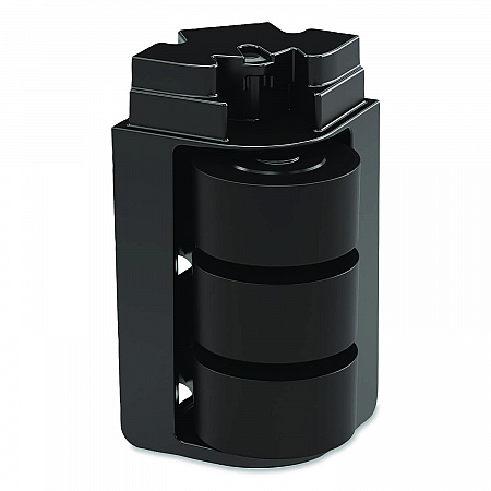Bumper Kit For Full Size Housekeeping Carts for HKC1000/HKC2000, Plastic, Black, 4 Bumpers (HKC3BMPR4)