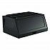 Lockable Hood Accessory for Suncast Commercial Full-Size Housekeeping Carts HKC1000/HKC2000, Plastic, Black (HKCHOOD)