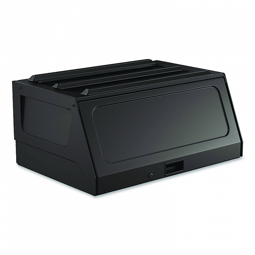 Lockable Hood Accessory for Suncast Commercial Full-Size Housekeeping Carts HKC1000/HKC2000, Plastic, Black (HKCHOOD)