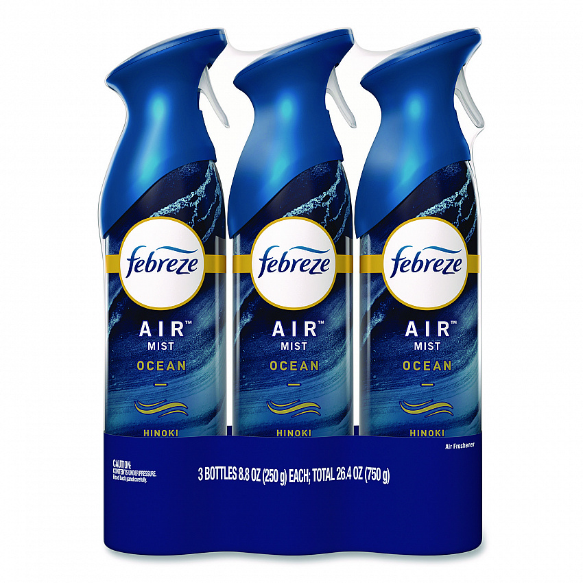 AIR, Ocean, 8.8 oz Aerosol Spray, 3/Pack (43888)