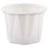 Dart Paper Portion Cups, 0.75 oz, White, 250/Bag, 20 Bags/Carton (075)