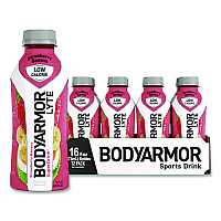 LYTE Sports Drink, Strawberry Banana, 16 oz Bottle, 12/Pack (411896)