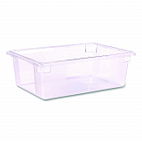 StorPlus Polycarbonate Food Storage Container, 12.5 gal, 18 x 26 x 9, Clear, Plastic (1062207)