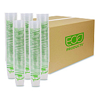 GreenStripe PLA Cold Cups, 10 oz, Plastic, Clear, 1,000/Carton (EPCC10GS)
