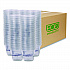 BlueStripe 25% Recycled Content Cold Cups, 9 oz, Plastic, Clear/Blue, 50/Pack, 20 Packs/Carton (EPCR9)