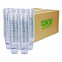 BlueStripe 25% Recycled Content Cold Cups, 12 oz, Plastic, Clear/Blue, 50/Pack, 20 Packs/Carton (EPCR12)
