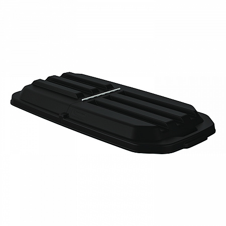 Tilt Truck Lid, For 1/2 Cubic Yard Tilt Truck, 29.22 x 57.91 x 5.44, Black (RMTT50LID)