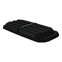 Tilt Truck Lid, For 1 Cubic Yard Tilt Truck, 36 x 68.93 x 6.73, Black (RMTT100LID)