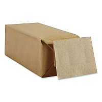 Dixie Full-Fold Dispenser Napkins, 1-Ply, 12 x 13, Brown, 600/Pack, 12 PK/CT (37835)