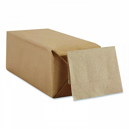 Dixie Full-Fold Dispenser Napkins, 1-Ply, 12 x 13, Brown, 600/Pack, 12 PK/CT (37835)