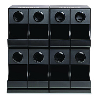 K-Cup Organizer, 17.8 x 14.57 x 17.28, Black (0297)