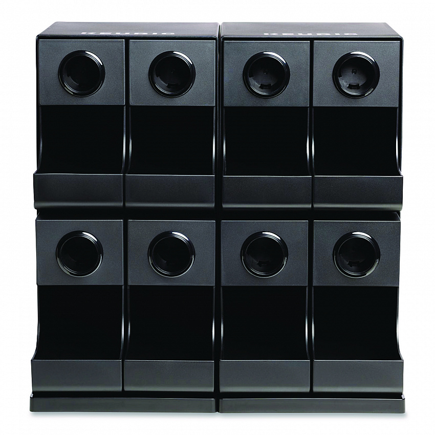 K-Cup Organizer, 17.8 x 14.57 x 17.28, Black (0297)
