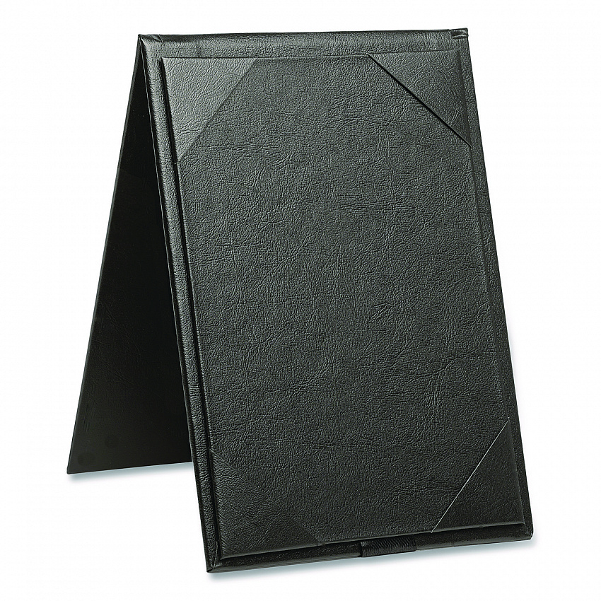 Table-Top Menu Holder, For 5 x 7 Menus, 5.6 x 7.6 Holder, Black (SPLSMENU5X7A)