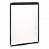 Menu Holder For 8.5 x 11 Menus, Portrait Orientation, 9.3 x 11.9 Holder, Clear/Black/Gold (SPLSMENU21PK)