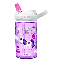 Eddy + Kids Water Bottle, Unicorn Design, 12 oz, Multicolor (2665501035)