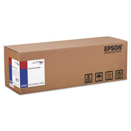 100% Cotton 17" x 50' Sized Roll Epson S042323 Hot Press Natural Paper 