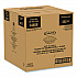 Square Plastic Bowls, 48 oz, 5 x 5 x 2.55, Clear, Plastic, 63 Bowls/Sleeve, 4 Sleeves/Carton (C48SB)