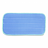 Microworks Flat Microfiber Specialty Pad, 11 x 5, Blue, Dozen (2504SPHMFP11)