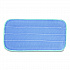 Microworks Flat Microfiber Specialty Pad, 11 x 5, Blue, Dozen (2504SPHMFP11)