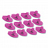 AirWorks Bowl Clips, Fruit Basket Scent, Light Red, Dozen (AWBC229)