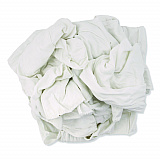 Knit Baby Diaper Rags, 2-Ply, 15 x 18, White, 25 lb/Carton (55525)