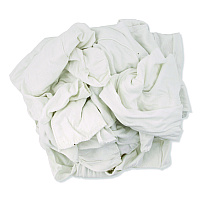 Knit Baby Diaper Rags, 2-Ply, 15 x 18, White, 25 lb/Carton (55525)