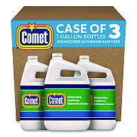 Disinfecting-Sanitizing Bathroom Cleaner, Citrus Scent, 1 gal Bottle, 3/Carton (22570CT)