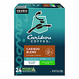 Caribou Blend Decaf Coffee K-Cups, 24/Box (6995)
