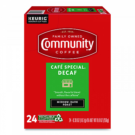 Cafe Special Decaf K-Cups, 24/Box (6408CC)