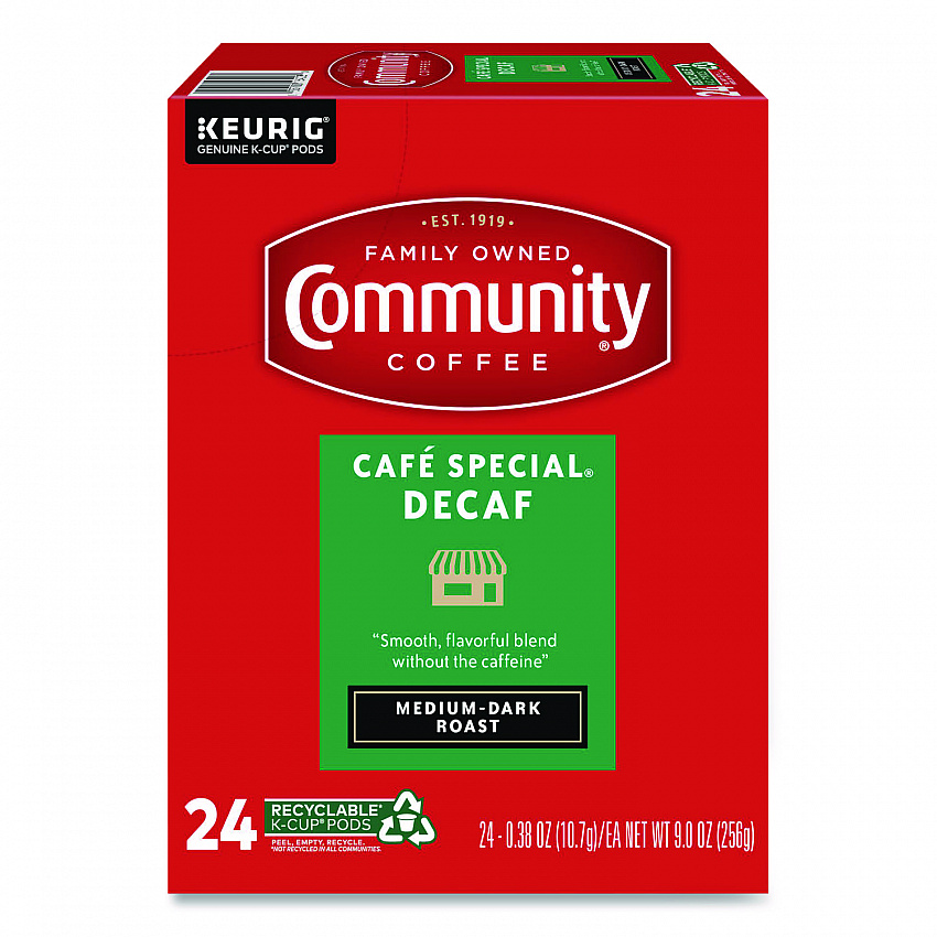 Cafe Special Decaf K-Cups, 24/Box (6408CC)