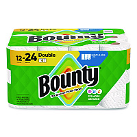 Select-a-Size Kitchen Roll Paper Towels, 2-Ply, 5.9 x 11, White, 82 Sheets/Double Roll, 12 Rolls/Carton (15705)