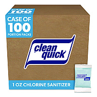 Powdered Chlorine-Based Sanitizer, 1 oz Pack, 100/Carton (02584)