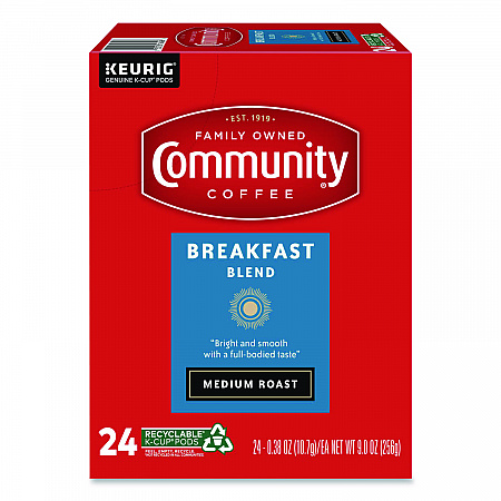 Breakfast Blend K-Cups, 24/Box (6406CC)