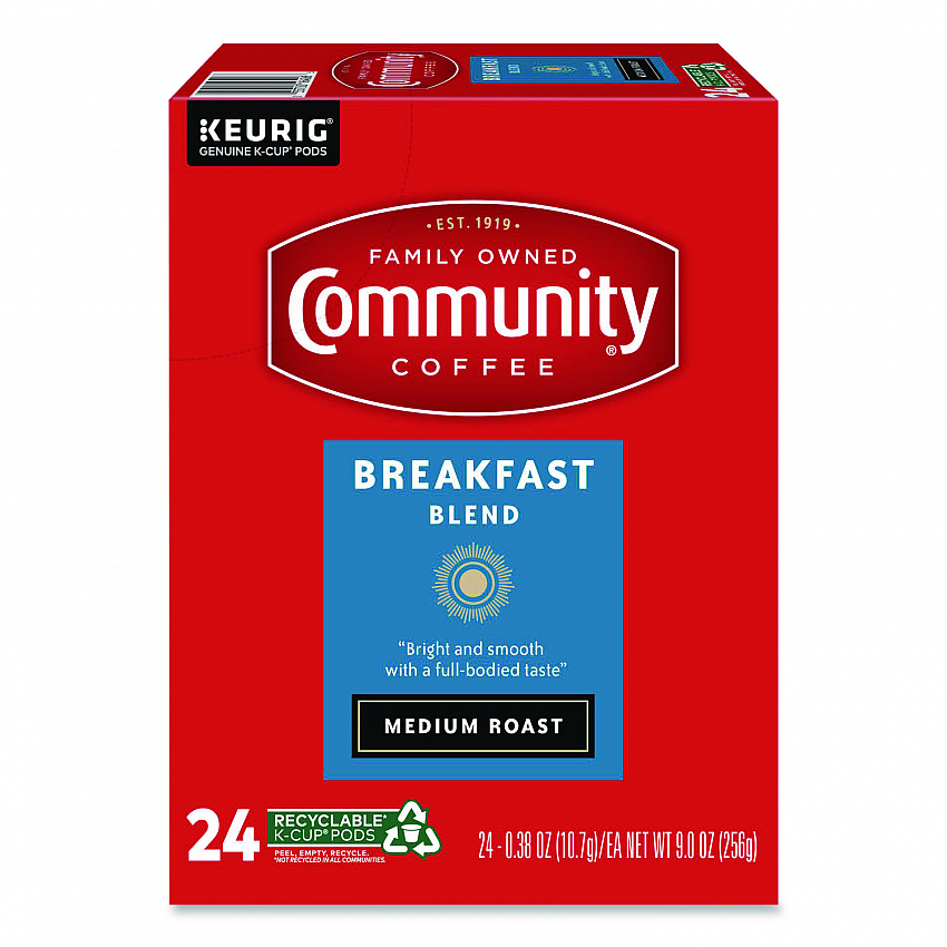 Breakfast Blend K-Cups, 24/Box (6406CC)