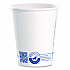 Recycled Content PCF Paper Hot Cups, ProPlanet Seal, 10 oz, White, 50/Pack (370RCPLANEPK)