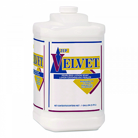 Velvet Lotion Soap, Pleasant Scent, 1 gal Bottle, 4/Carton (95824)