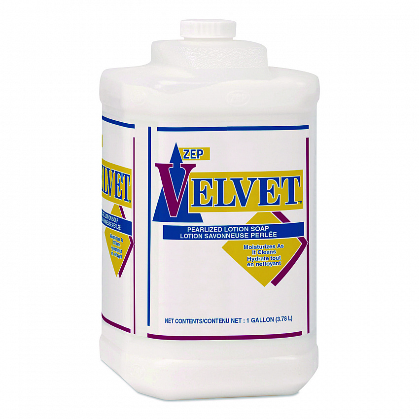 Velvet Lotion Soap, Pleasant Scent, 1 gal Bottle, 4/Carton (95824)