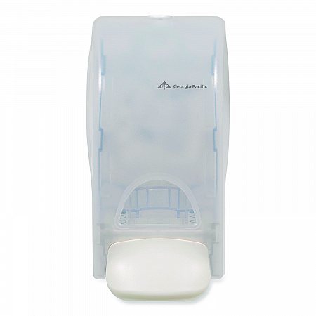 Soap Dispenser for 1,200 mL Bag-in-Box Refill, 4.6 x 5.6 x 10.7, Translucent White (53087)