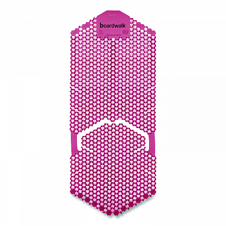 Vertical Urinal Screen, Spiced Apple Scent, Red, 5.22 oz, 6/Carton (VERUSRD)