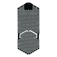 Vertical Urinal Screen, Midnight Coast Scent, Black, 5.22 oz, 6/Carton (VERUSBK)
