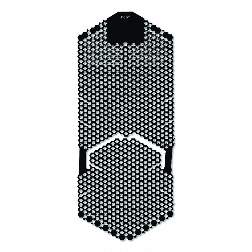 Vertical Urinal Screen, Midnight Coast Scent, Black, 5.22 oz, 6/Carton (VERUSBK)