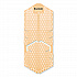 Vertical Urinal Screen, Summer Sunshine Scent, Yellow, 5.22 oz, 6/Carton (VERUSYL)