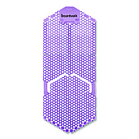 Vertical Urinal Screen, Lavender Scent, Purple, 5.22 oz, 6/Carton (VERUSPUR)