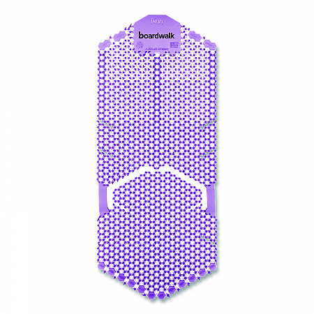 Vertical Urinal Screen, Lavender Scent, Purple, 5.22 oz, 6/Carton (VERUSPUR)