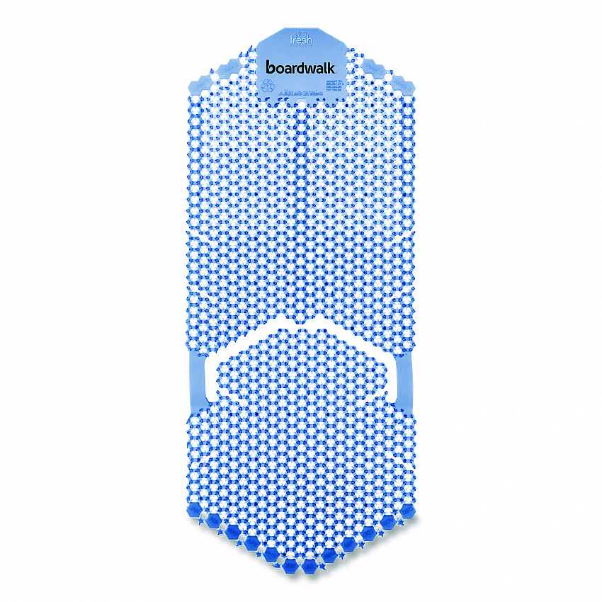 Vertical Urinal Screen, Cotton Blossom Scent, Blue, 5.22 oz, 6/Carton (VERUSCL)