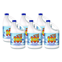 Regular Cleaning Low Strength Bleach, Regular Scent, 1 gal Bottle,  6/Carton (11006755042)