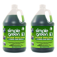 Clean Building All-Purpose Cleaner Concentrate, Unscented, 1 gal Bottle, 2/Carton (11001CT)