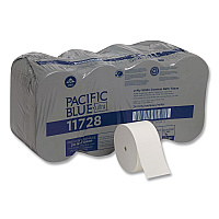 Pacific Blue Ultra Coreless Toilet Paper, Septic Safe, 2-Ply, White, 1,700 Sheets/Roll, 24 Rolls/Carton (11728)