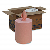 Medium-Duty Wiper Refill, 1-Ply, 10 x 13, Unscented, Orange, 200/Roll, 2 Rolls/Carton (20041)