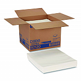 Flat Linen Replacement Dinner Napkin, 1-Ply, 16 x 15, White, 1,000/Carton (92120)